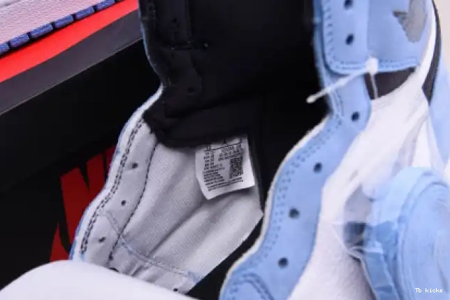 Reps TBK HIGH WHITE 555088-134 BLUE UNIVERSITY BLACK 1 AIR JORDAN RETRO 0416
